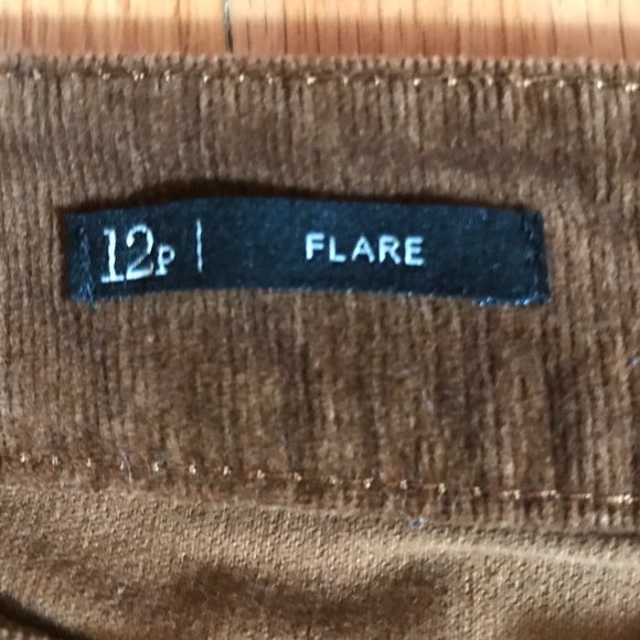 Brown corduroy flared pants - Talbot's - Picture 4 of 8